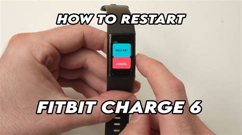 reset fitbit charge 6|Fitbit Charge 6: How to Restart & Restore .
